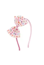 Sweet Wink- Candy Hearts Tulle Bow Headband