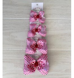 One Stop Bow Shop One Stop- Queen of Hearts Bow