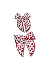 Wee Ones- Heart Printed w/ Twisted Wrap and Whimsy Tails