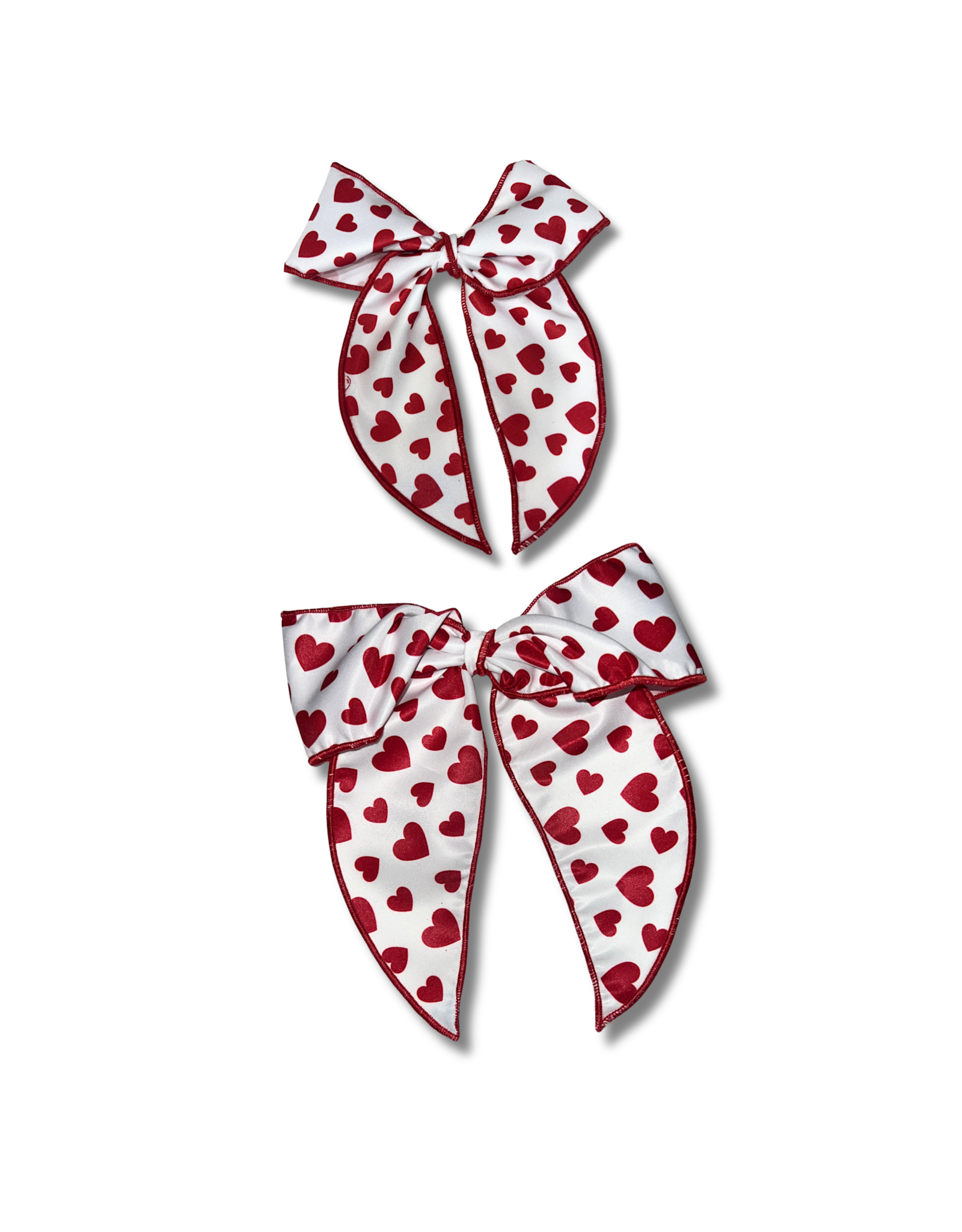 Wee Ones- Heart Printed w/ Twisted Wrap and Whimsy Tails