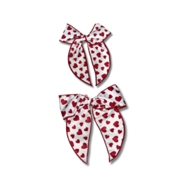 Wee Ones- Heart Printed w/ Twisted Wrap and Whimsy Tails