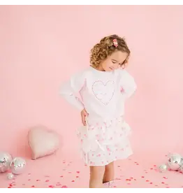 Sweet Wink- Dainty Rose Skort