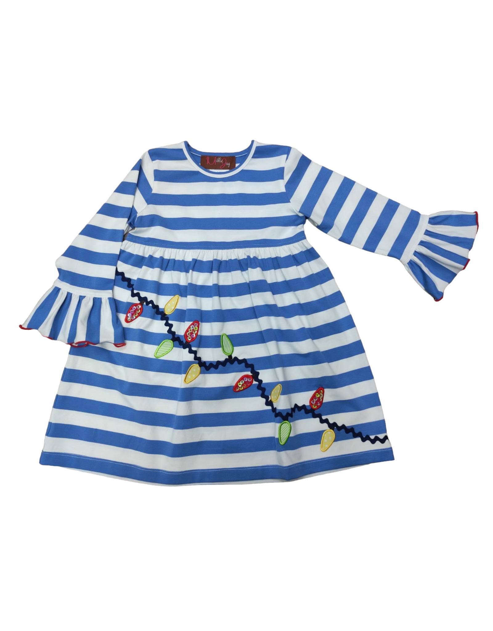 Millie Jay Millie Jay- Christmas Lights Appl Dress