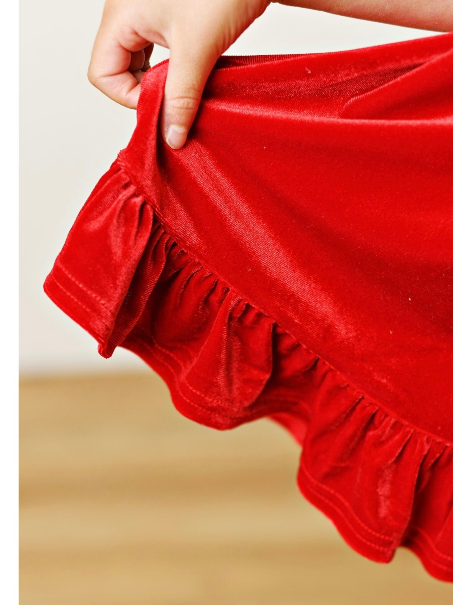 Swoon Baby Swoon Baby- Red Velvet Dress