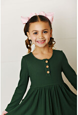 Swoon Baby Swoon Baby- Pine Bamboo Pocket Dress