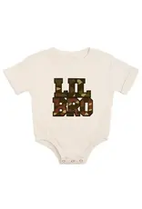 Sweet Wink Sweet Wink- Lil Bro Camo Patch S/S Romper