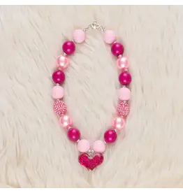 Heart Charm Parade Necklace