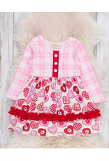 Lovebug Plaid Ruffle Dress