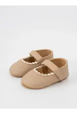 Scalloped Toe Mary Jane: Neutral