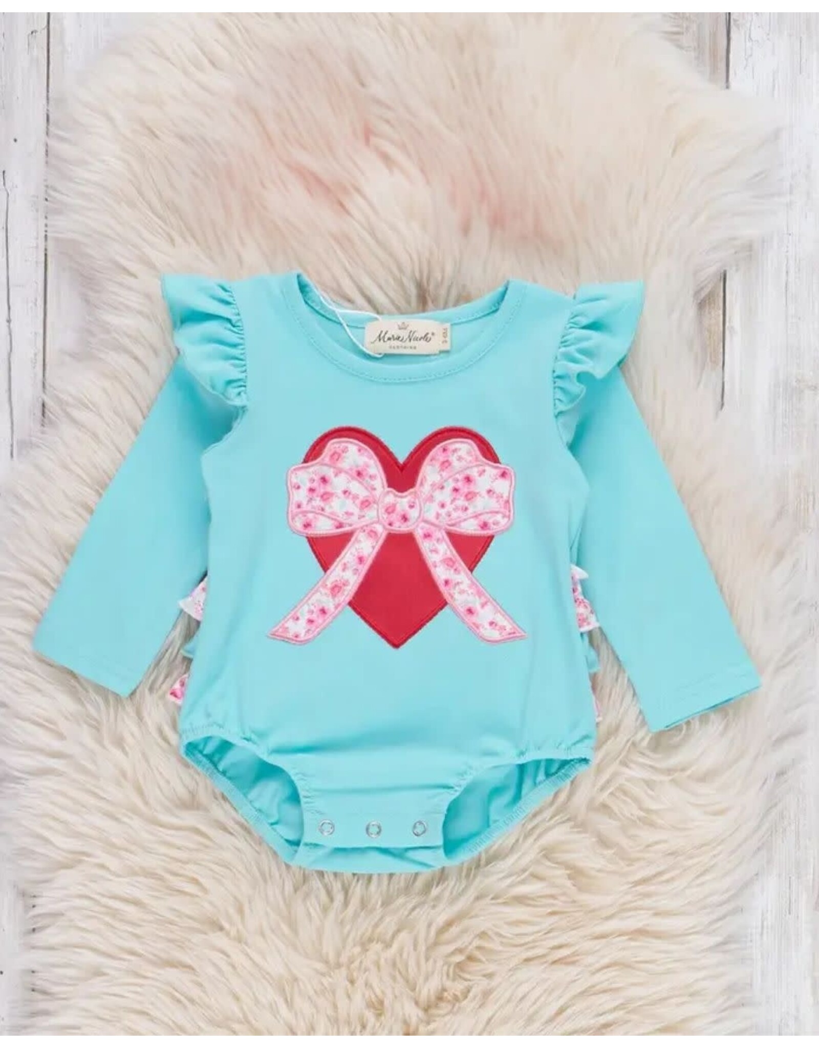 Love & Petals Ruffle Romper