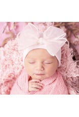 ILYBEAN Ilybean- Patty Chiffon Bow Nursery Beanie
