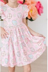 Mila & Rose Mila & Rose- Easter Egg Hunt Twirl Dress