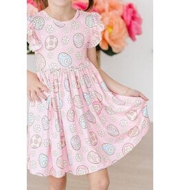 Mila & Rose Mila & Rose- Easter Egg Hunt Twirl Dress