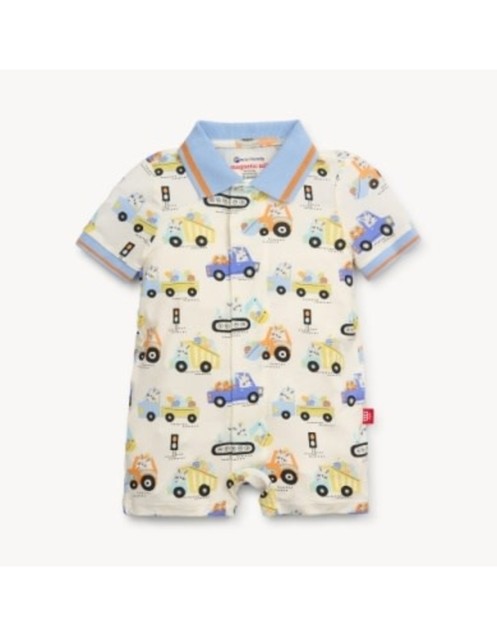 Magnetic Me Magnetic Me- Hare Modal S/S Romper