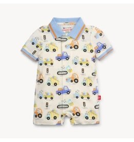 Magnetic Me Magnetic Me- Hare Modal S/S Romper