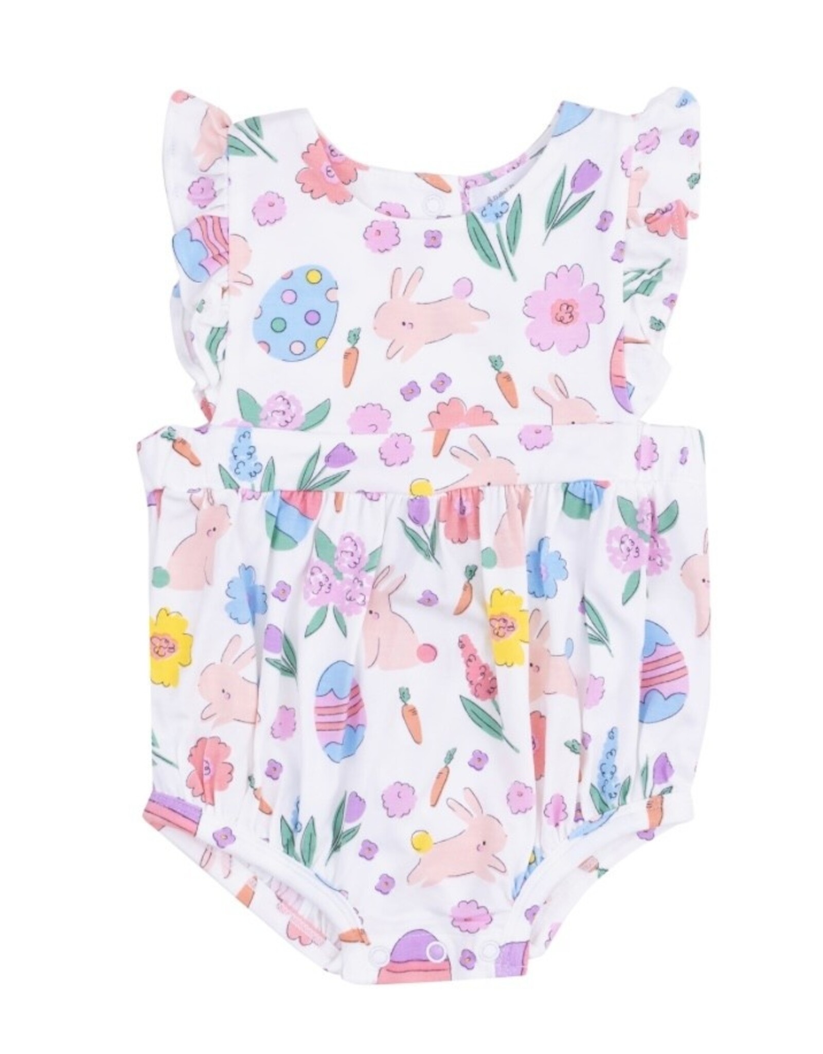 Angel Dear Angel Dear- Pink Easter Bunnies Sunsuit