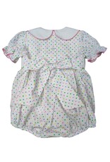 Three Sisters Three Sisters- Bunny Hop Smocked Bubble w/Tie