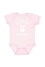 Sweet Wink- Cutest Bunny Ballet Pink Bodysuit