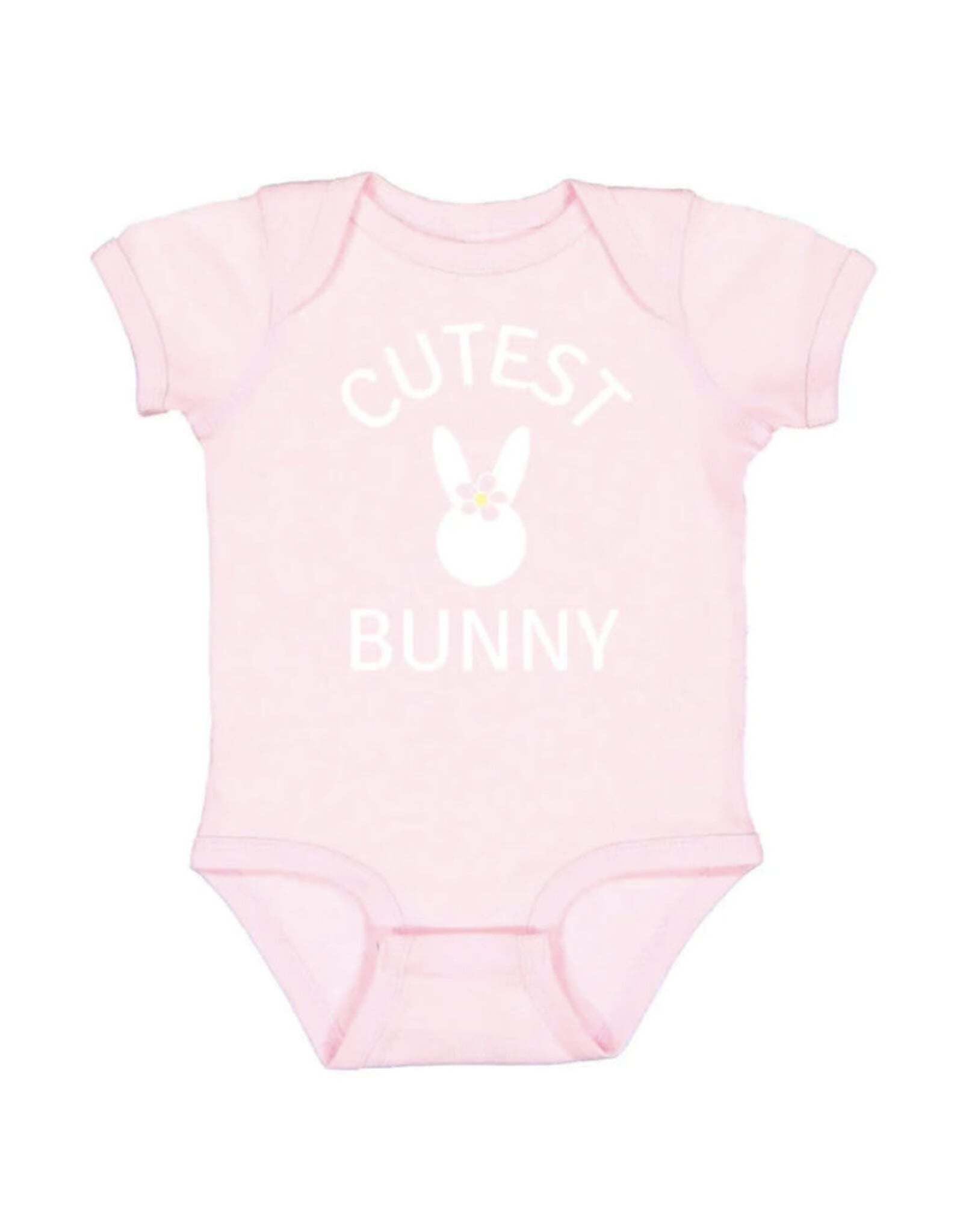Sweet Wink Sweet Wink- Cutest Bunny Ballet Pink Bodysuit
