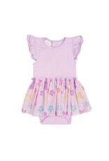 Sweet Wink- Coquette Easter Bunny S/S Tutu Bodysuit