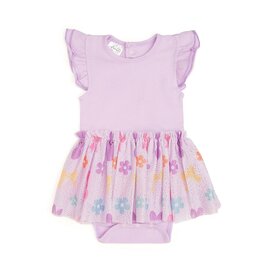 Sweet Wink- Coquette Easter Bunny S/S Tutu Bodysuit