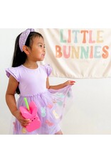 Sweet Wink- Easter Peeps Flutter Sleeve Tutu Dress