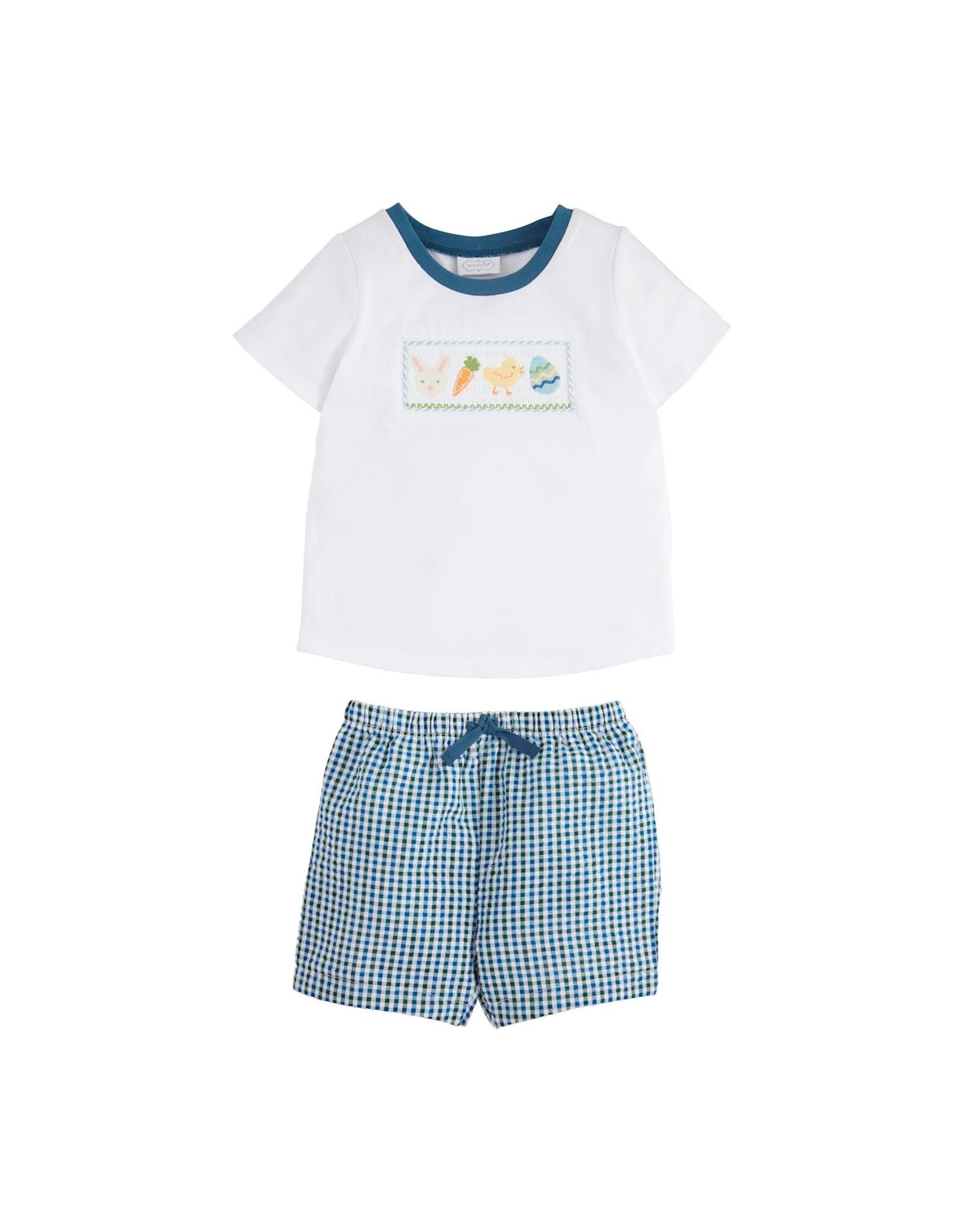 Mudpie Mud Pie- Easter Smocked Short Set