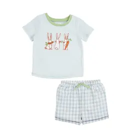 Mudpie Mud Pie- Bunny Short Set