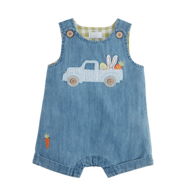Mudpie Mud Pie- Denim Easter Jon Jon