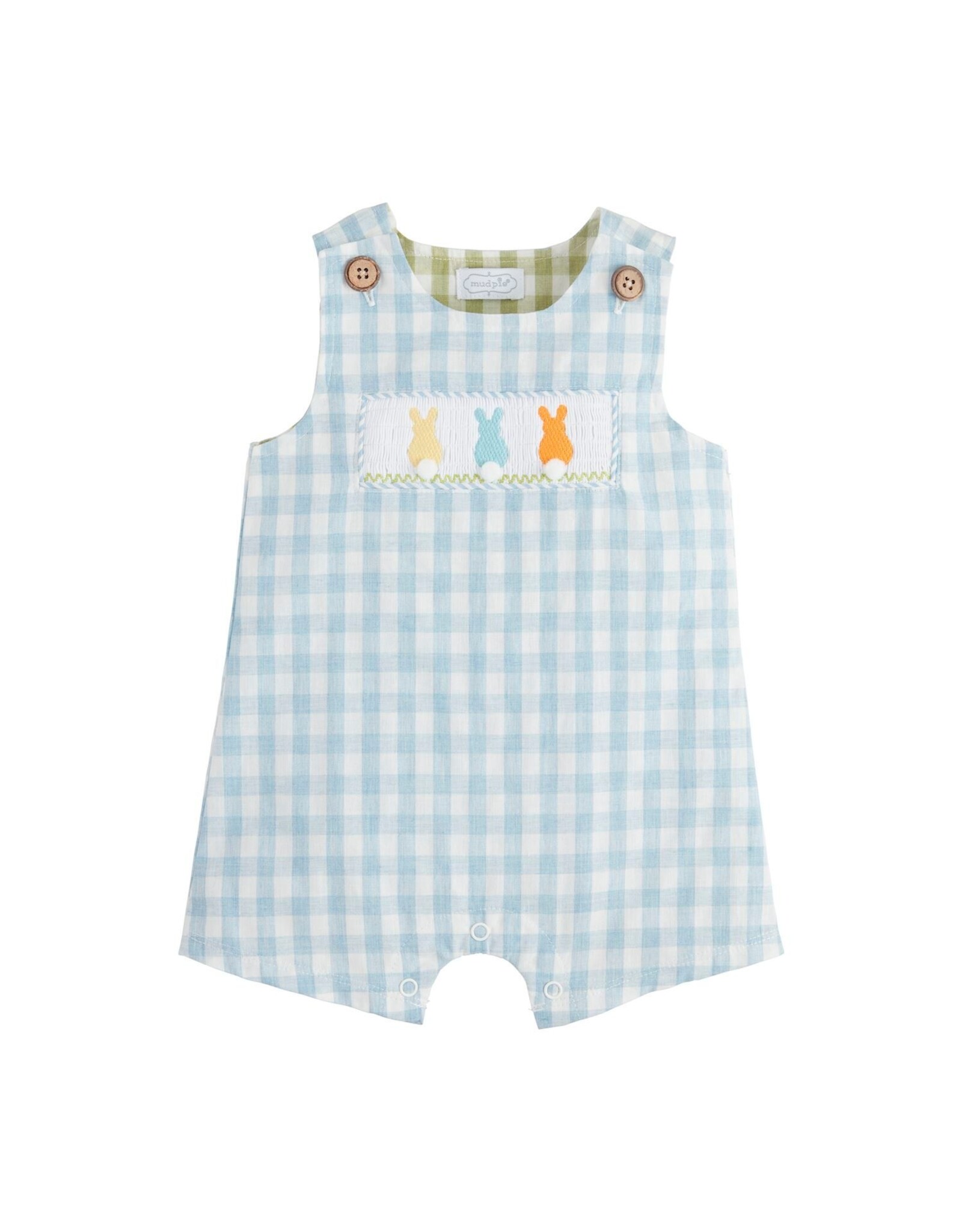 Mudpie Mud Pie- Gingham Bunny Jon Jon