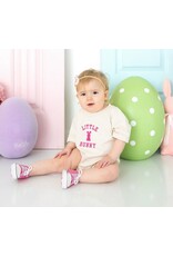 Sweet Wink Sweet Wink- Little Bunny Rose Easter S/S Romper