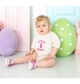 Sweet Wink- Little Bunny Rose Easter S/S Romper