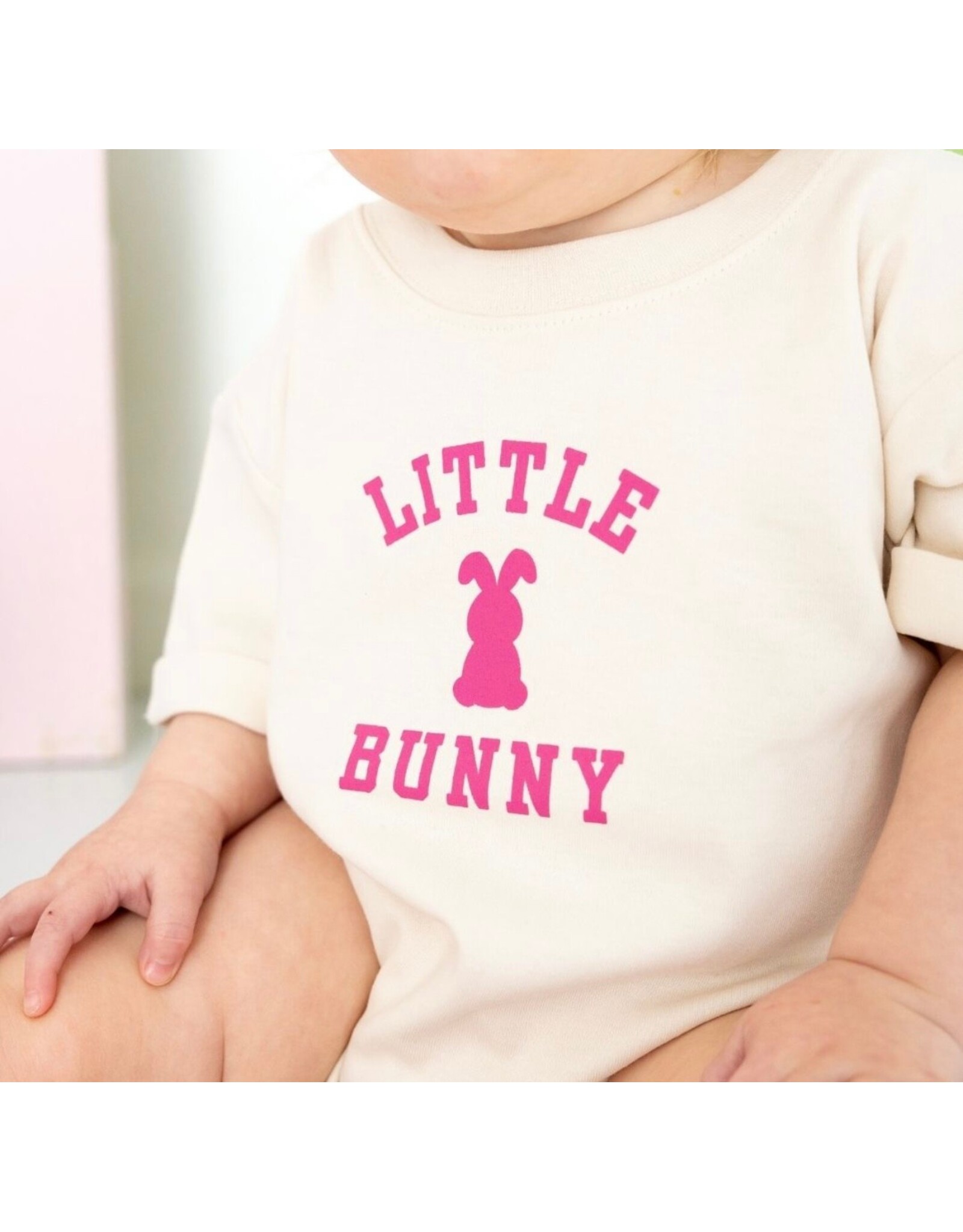 Sweet Wink- Little Bunny Rose Easter S/S Romper