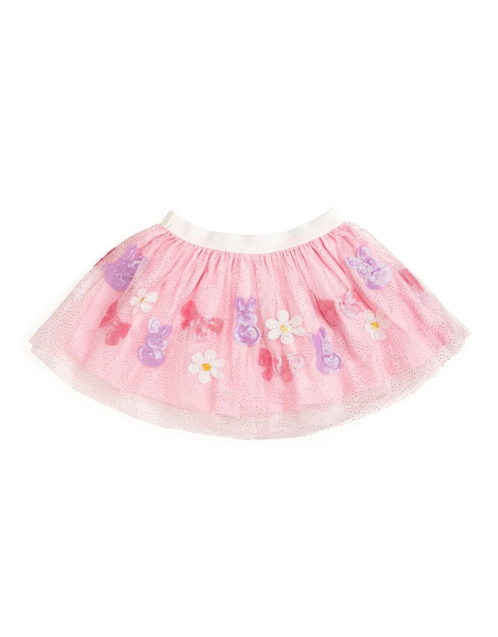 Sweet Wink Sweet Wink- Bunny Bow Sequin Easter Tutu