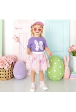 Sweet Wink- Bunny Bow Sequin Easter Tutu