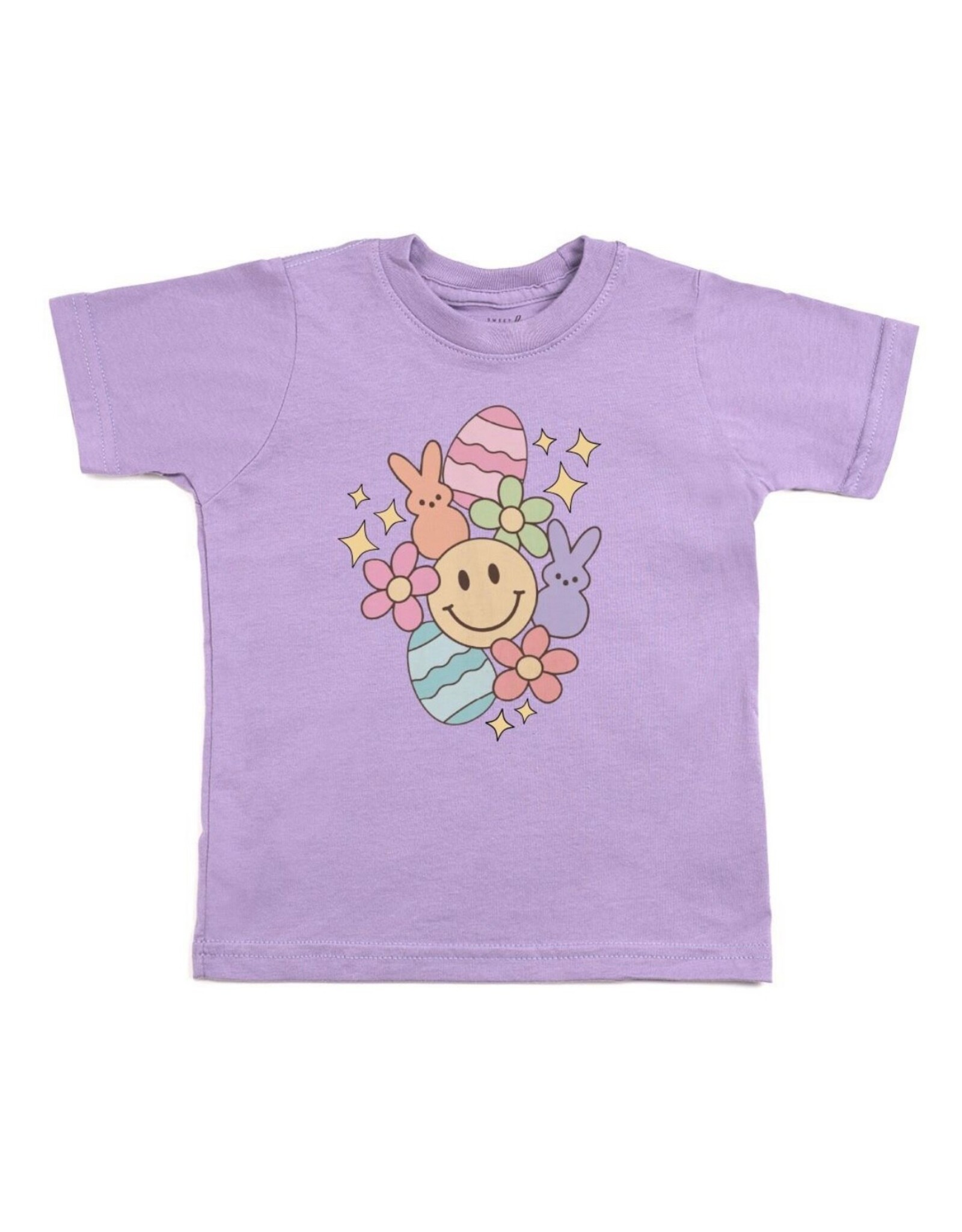 Sweet Wink- Easter Doodle Lavender S/S TShirt