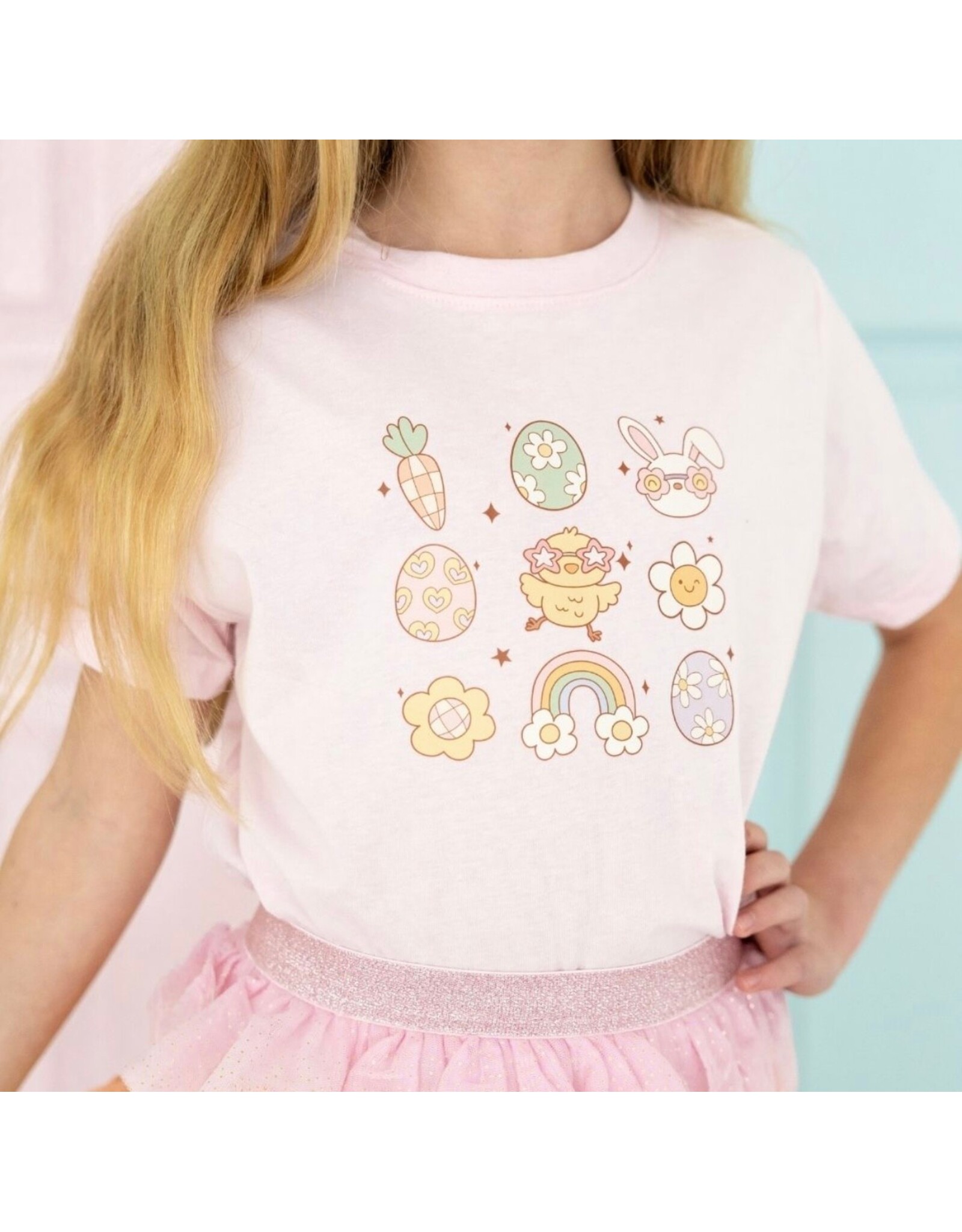 Sweet Wink Sweet Wink- Groovy Chick Easter S/S Ballet TShirt