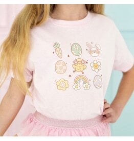 Sweet Wink Sweet Wink- Groovy Chick Easter S/S Ballet TShirt