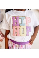 Sweet Wink Sweet Wink- Hip Hop Patch S/S White TShirt