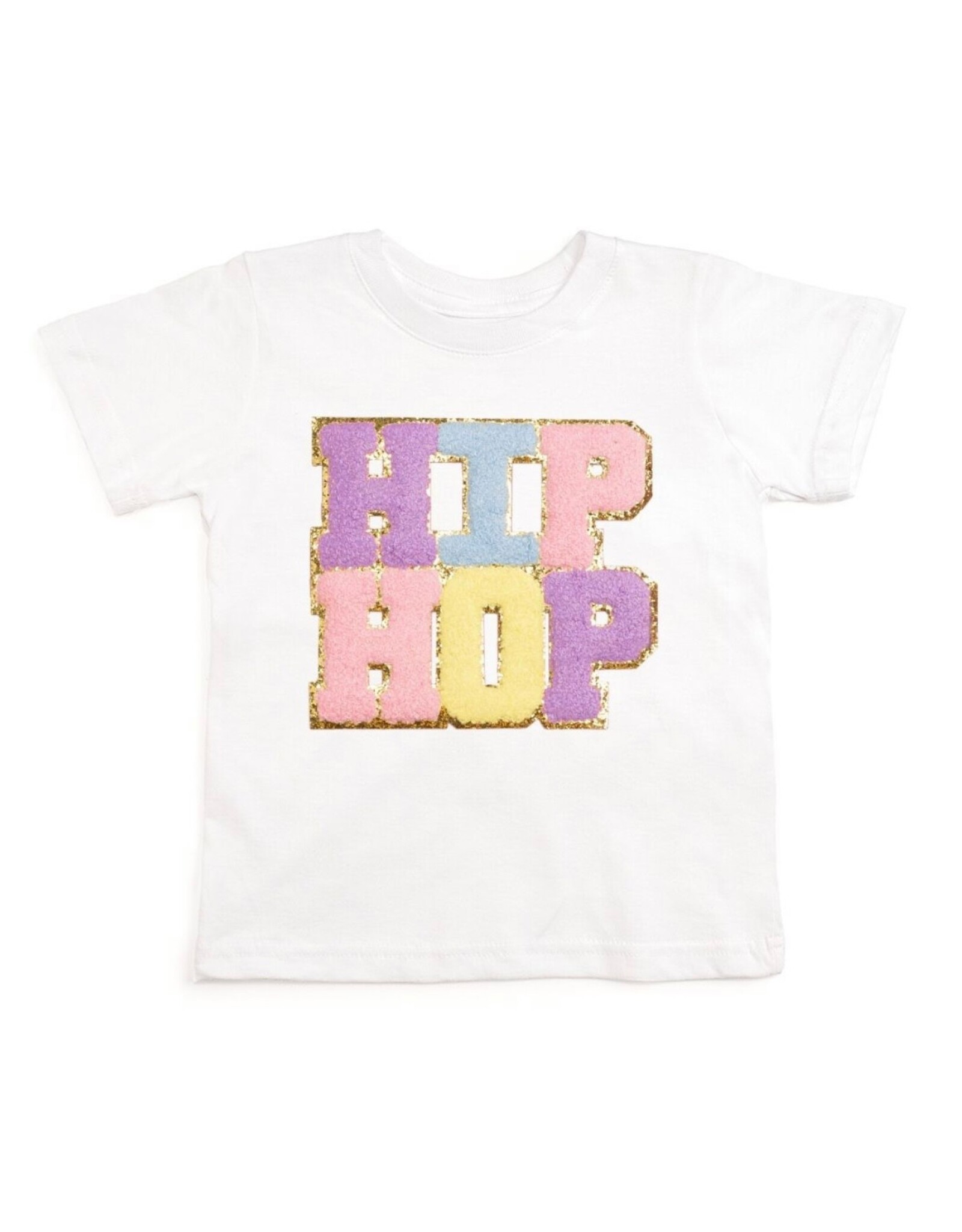 Sweet Wink Sweet Wink- Hip Hop Patch S/S White TShirt
