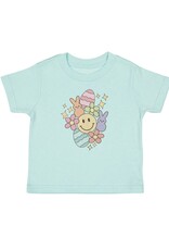 Sweet Wink- Easter Doodle S/S Aqua TShirt
