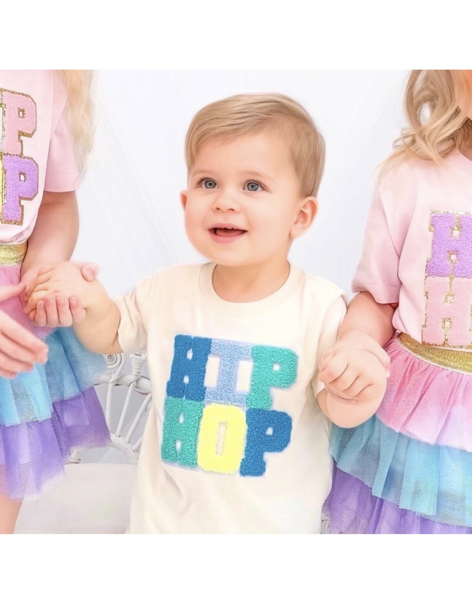 Sweet Wink- Hip Hop Patch Easter Natural S/S TShirt