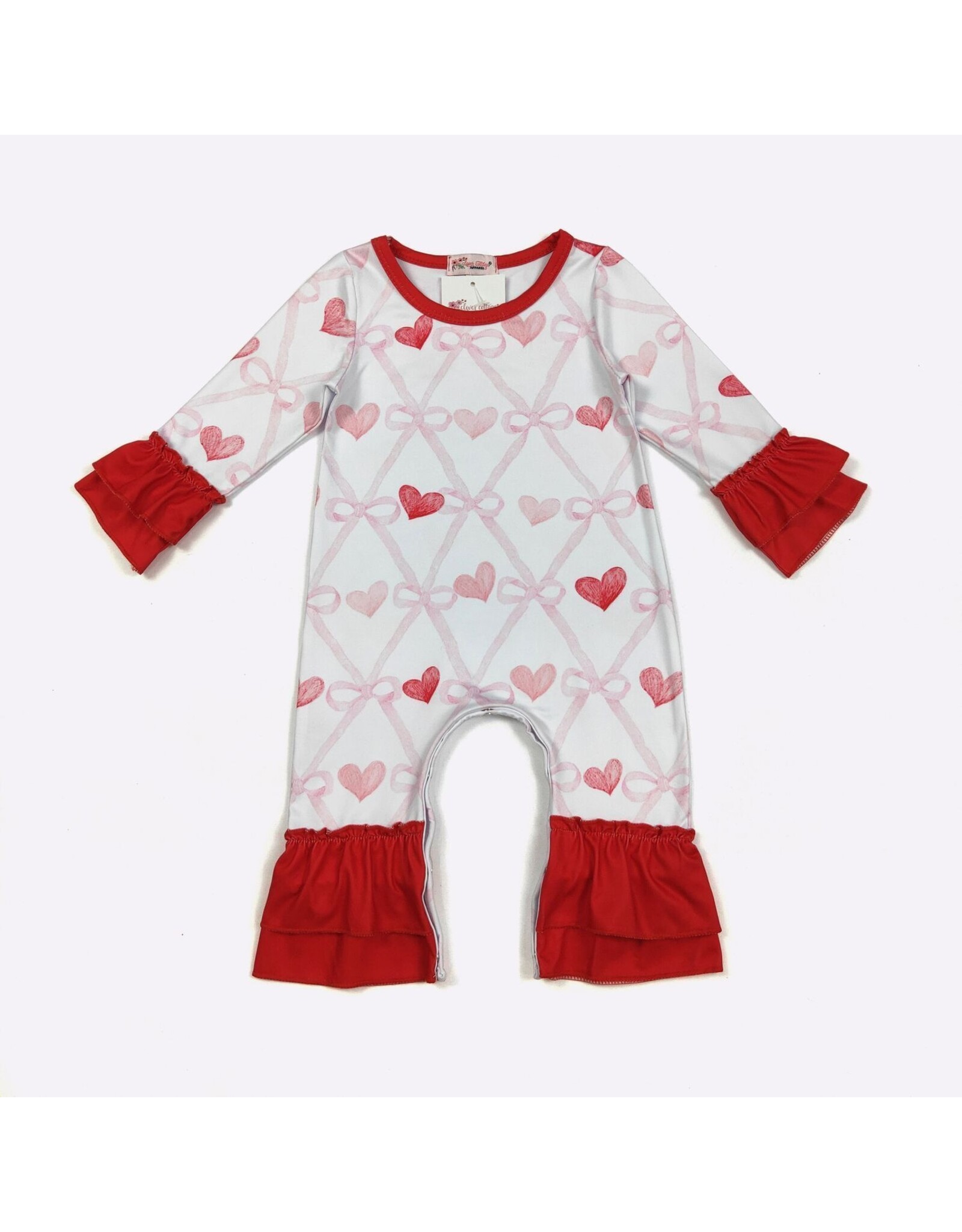 Coquette Heart Romper