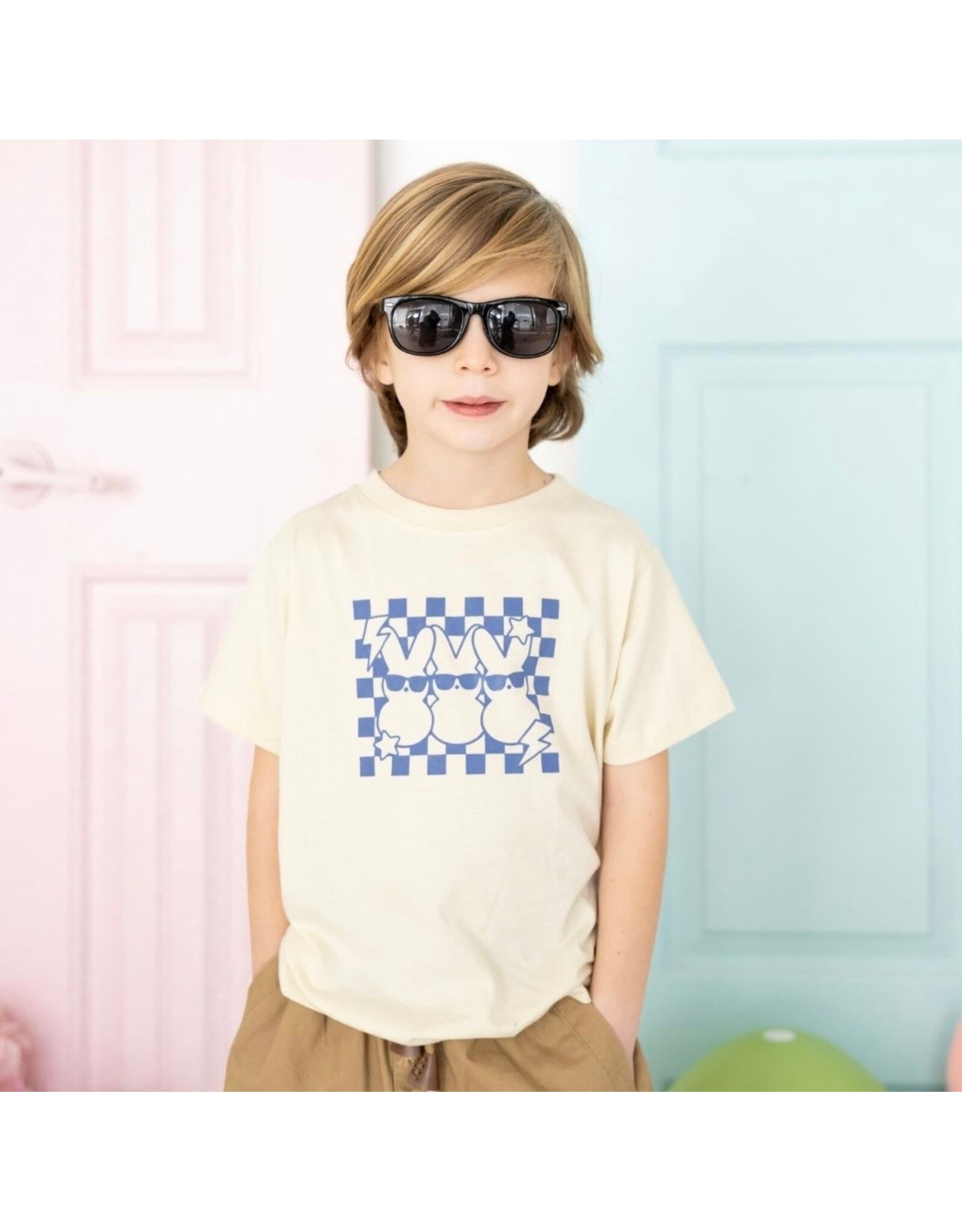 Sweet Wink Sweet Wink- Peeps Squad S/S Natural TShirt