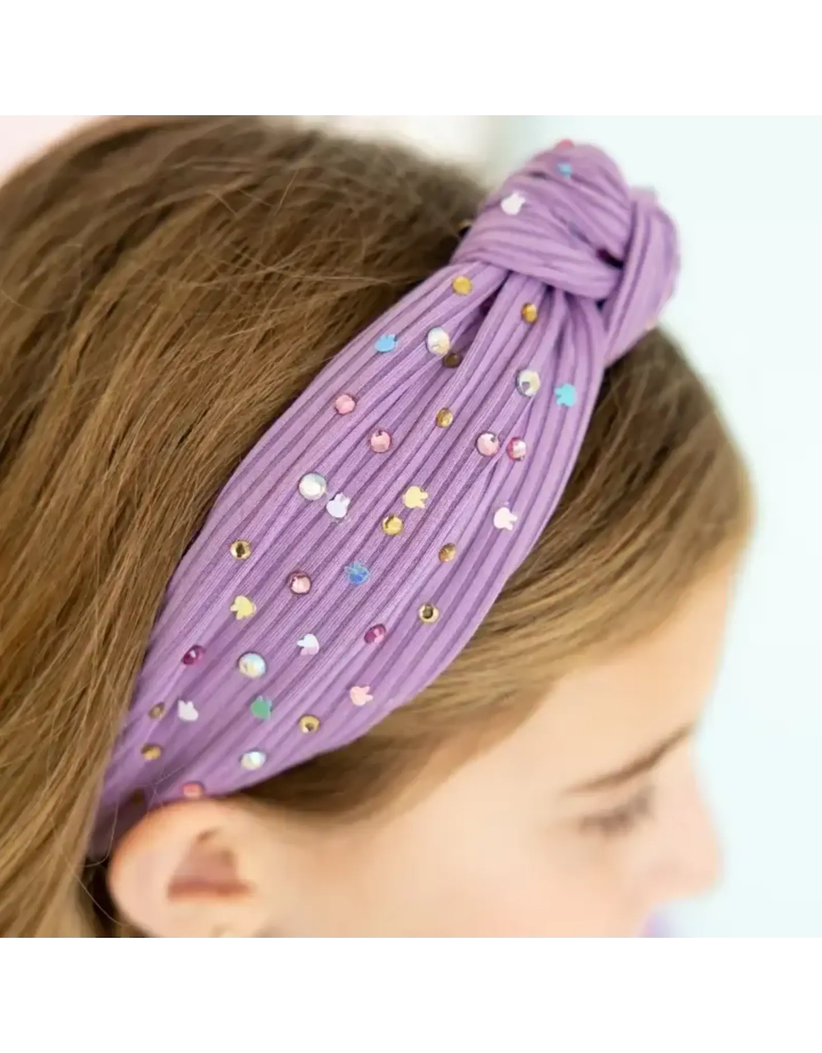 Sweet Wink- Easter Peeps Gemstone Headband