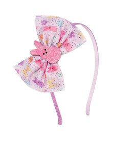 Sweet Wink- Coquette Easter Bunny Tulle Bow Headband