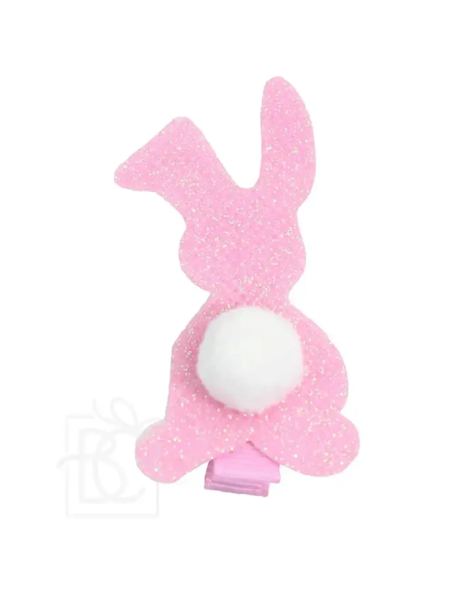 Beyond Creations Beyond Creations- Pink Glitter Bunny Pinch Clip