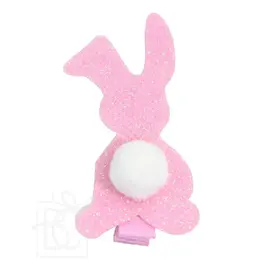 Beyond Creations Beyond Creations- Pink Glitter Bunny Pinch Clip
