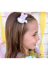 Sweet Wink- Pastel Rainbow Easter Bunny Clip