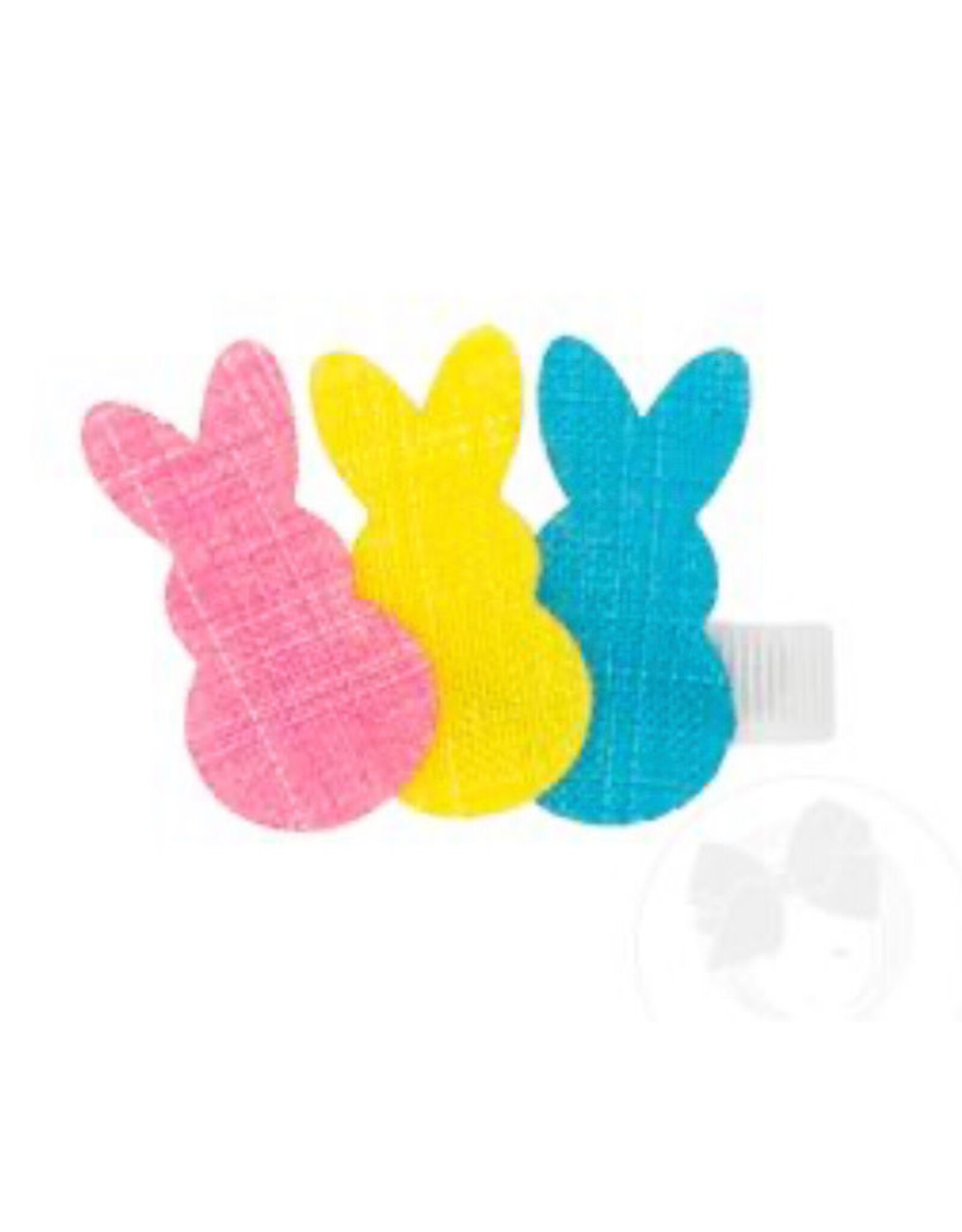 Wee Ones- 3 Easter Bunny Peeps Felt Clip